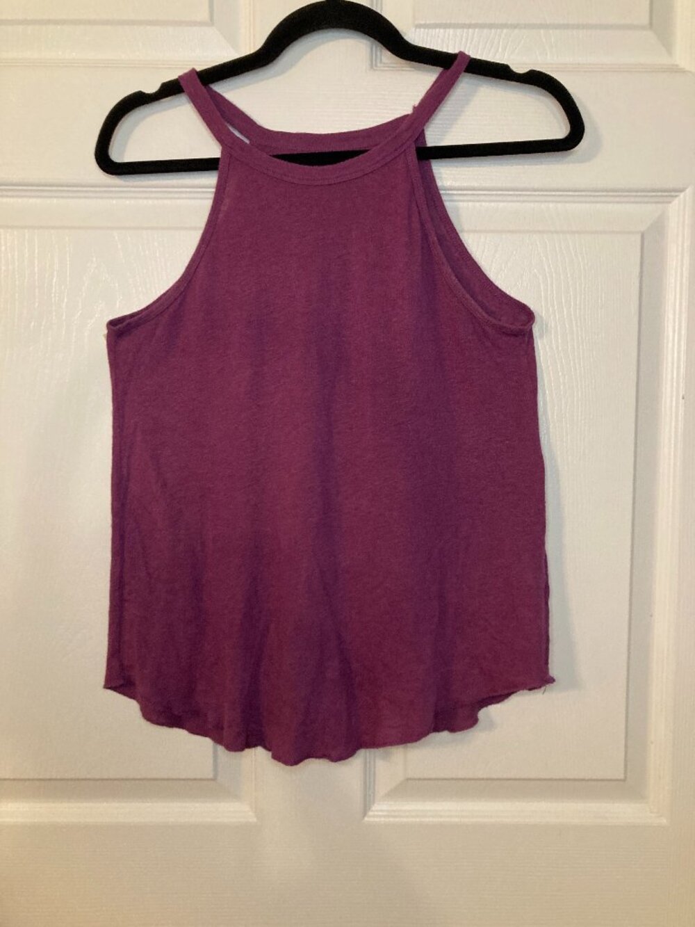Abercrombie & Fitch Women's Purple High-Neck Swing Tank Top/Cami - Size XS